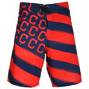 Men's Cleveland Indians Diagonal Flag Boardshorts
