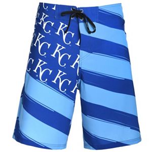 Men's Kansas City Royals Diagonal Flag Boardshorts