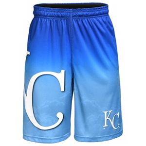 Men's Kansas City Royals Big Logo Gradient Training Shorts