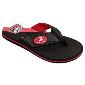 Men's College Edition Alabama Crimson Tide Flip-Flops