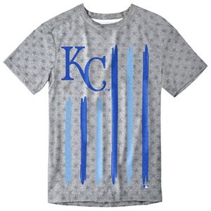Men's Kansas City Royals Big Logo Flag Tee