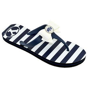 Women's College Edition BYU Cougars Bow Flip-Flops