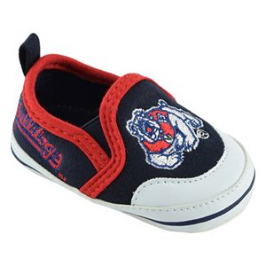 Baby Fresno State Bulldogs Crib Shoes