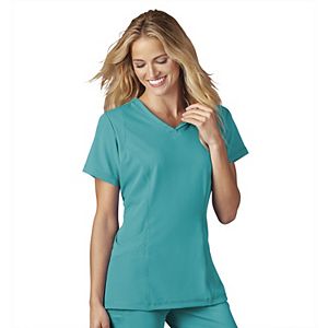 Women's Jockey Scrubs Modern Mesh V-Neck Top