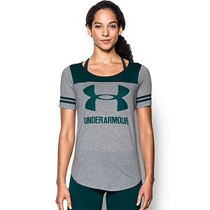Women's Under Armour Sportstyle Logo Baseball Tee