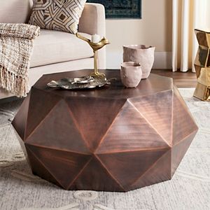 Safavieh Modern Geometric Coffee Table