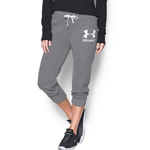 Women's Under Armour Favorite Fleece Graphic Capris