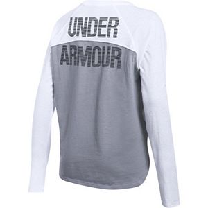 Women's' Under Armour Tri-Blend Long Sleeve Graphic Tee