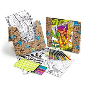 Crayola Art with Edge Naturescapes Coloring Kit