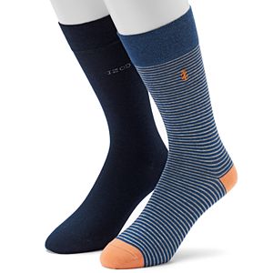 Men's IZOD Striped & Solid Crew Socks