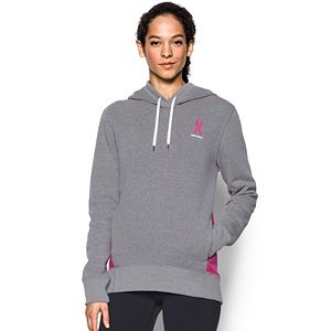 Women's Under Armour Power In Pink Long Sleeve Hoodie