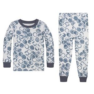 Baby Boy Burt's Bees Baby Organic Print Pajama Set