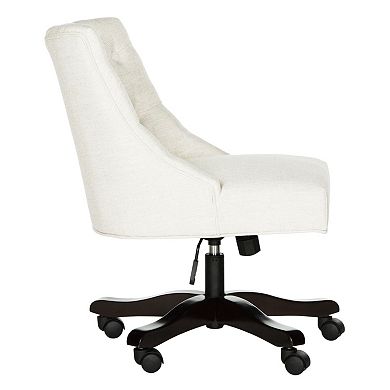 Safavieh Button-Tufted Swivel Desk Chair