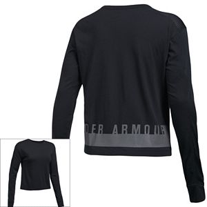 Women's Under Armour Favorite Mesh Long Sleeve Graphic Top