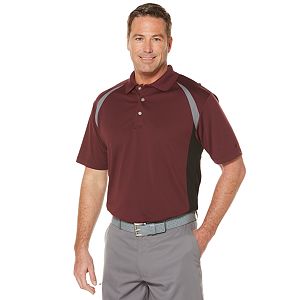 Men's Grand Slam Regular-Fit Colorblock Performance Golf Polo
