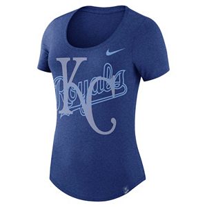Women's Nike Kansas City Royals Burnout Dri-FIT Tee