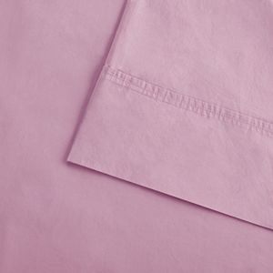 Madison Park Soft Wash 300 Thread Count Cotton Percale Sheet Set