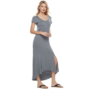 Women's Juicy Couture Embellished Cold-Shoulder Maxi Dress