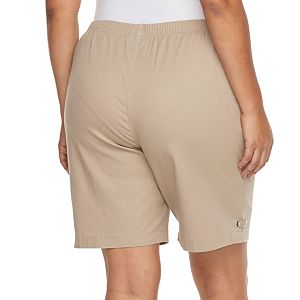 Plus Size Croft & Barrow® Pull-On Shorts