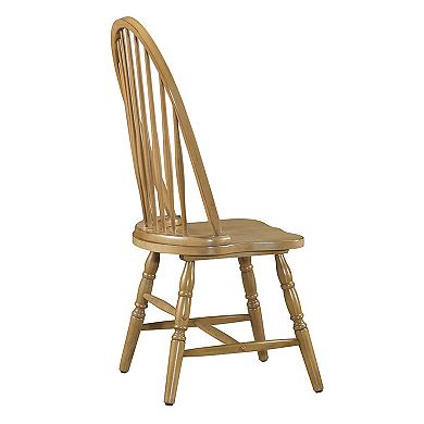 Carolina Living Windsor Round Slat Back Dining Chair