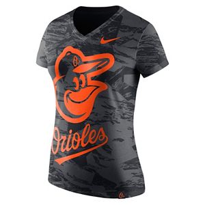Women's Nike Baltimore Orioles Pattern Dri-FIT Tee