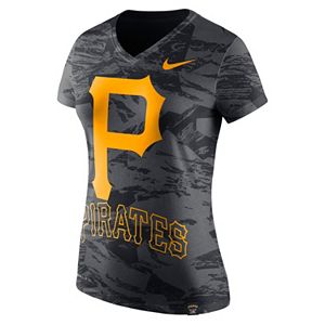 Women's Nike Pittsburgh Pirates Pattern Dri-FIT Tee