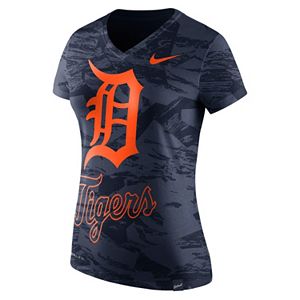 Women's Nike Detroit Tigers Pattern Dri-FIT Tee