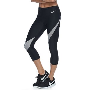 Women's Nike Power Training Drop Yoke Capri Leggings