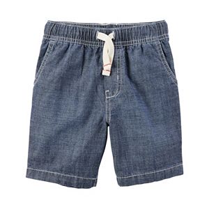 Baby Boy Carter's Denim Pull-On Shorts