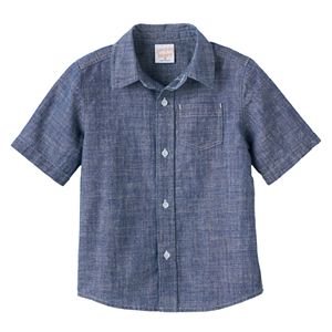 Baby Boy Jumping Beans® Chambray Button-Down Shirt