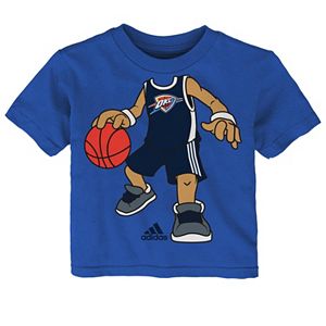 Baby adidas Oklahoma City Thunder Hoop Dreams Tee