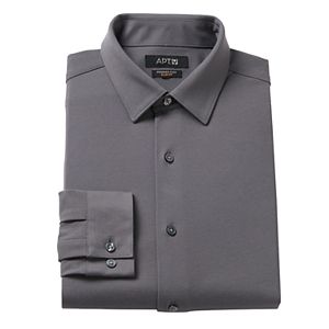 Men's Apt. 9® Premier Flex Slim-Fit Stretch Knit Dress Shirt
