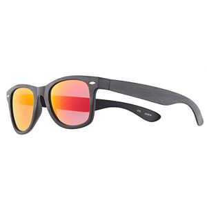 Men's Textured Wood Sunglasses