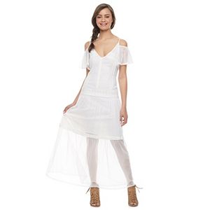 Disney Pirates of the Caribbean: Juniors Collection Sheer Hem Maxi Dress