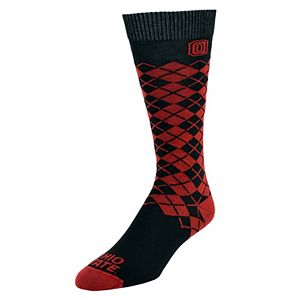 Women's Mojo Ohio State Buckeyes Argyle Socks