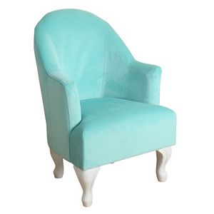 HomePop Kids Velvet Accent Chair
