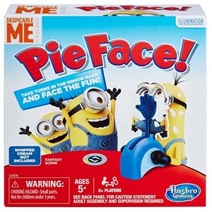 Pie Face Despicable Me Minion Made Edition Game by Hasbro