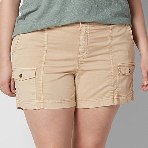 Plus Size SONOMA Goods for Life™ Comfort Waist Cargo Shorts