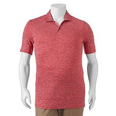 Big & Tall Fila SPORT Classic-Fit Striped Tru-Dry Performance Polo