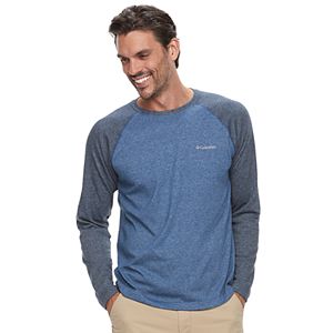 Men's Columbia Wildberry Classic-Fit Colorblock Omni-Wick Raglan Tee
