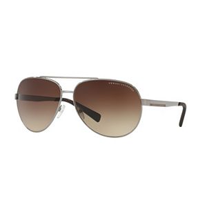 Armani Exchange Forever Young AX2017S 64mm Aviator Sunglasses