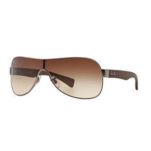 Ray-Ban Youngster RB3471 32mm Wrap Gradient Sunglasses