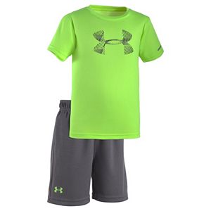 Baby Boy Under Armour Hyper Logo Tee & Shorts Set