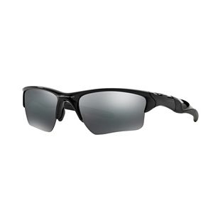 Oakley Half Jacket 2.0 XL OO9154 62mm Wrap Black Iridium Sunglasses