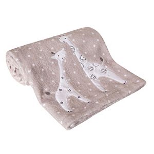 Lambs & Ivy Elias Giraffe Fleece Blanket