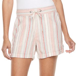 Women's Croft & Barrow® Linen Blend Shorts