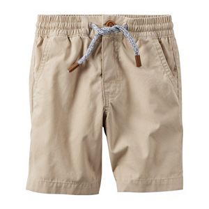 Baby Boy Carter's Khaki Pull-On Shorts