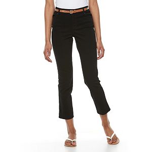 Petite Gloria Vanderbilt Stefania Slim Fit Ankle Jeans