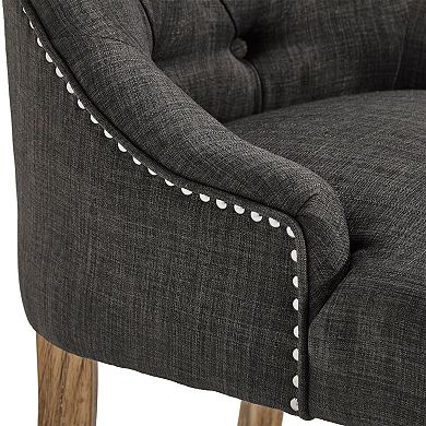 HomeVance Tristania Tufted Accent Chair 2-piece Set