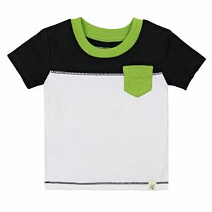 Baby Boy Burt's Bees Baby Organic Colorblock Tee